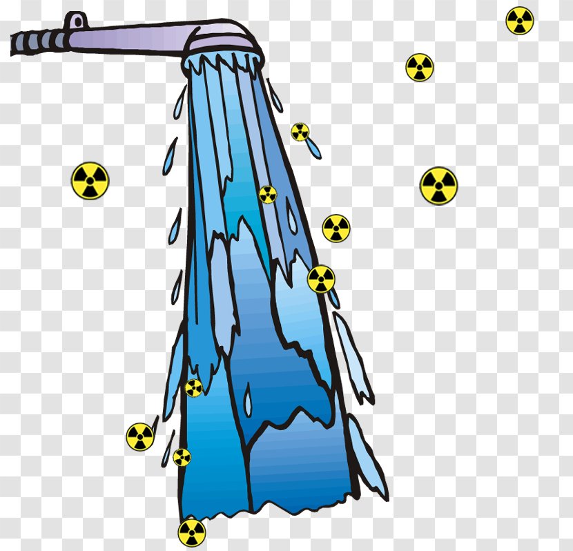 Clip Art Illustration Image Shower - Recreation - Radon Atom Diagram Transparent PNG