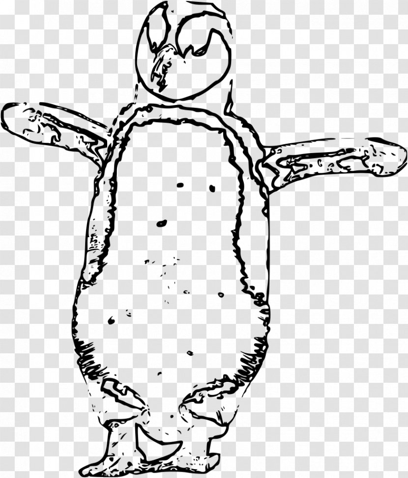 Penguin Drawing Clip Art - Mammal Transparent PNG