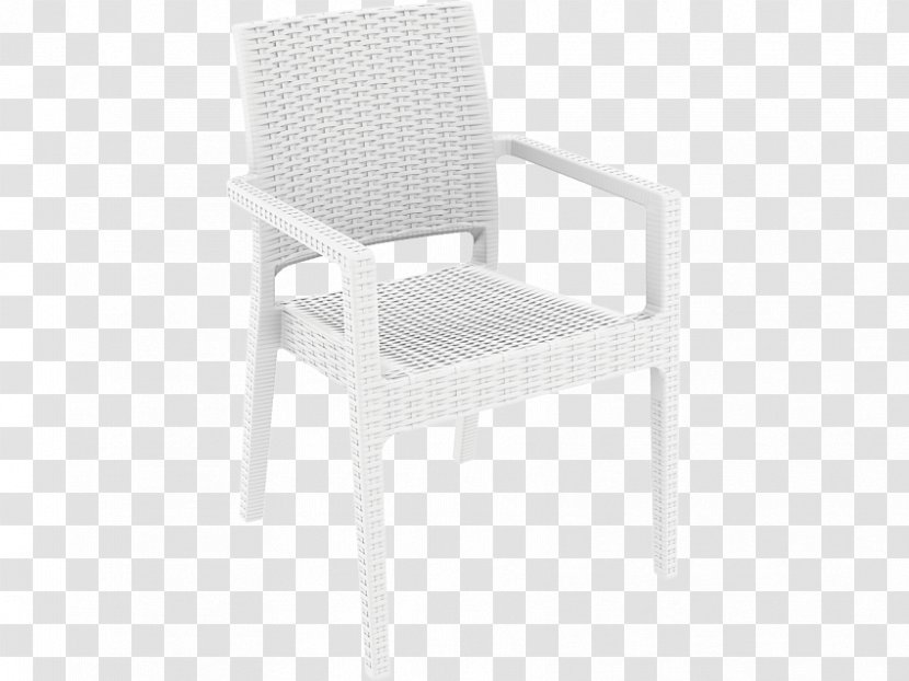 Table Chair Garden Furniture Fauteuil - White Transparent PNG