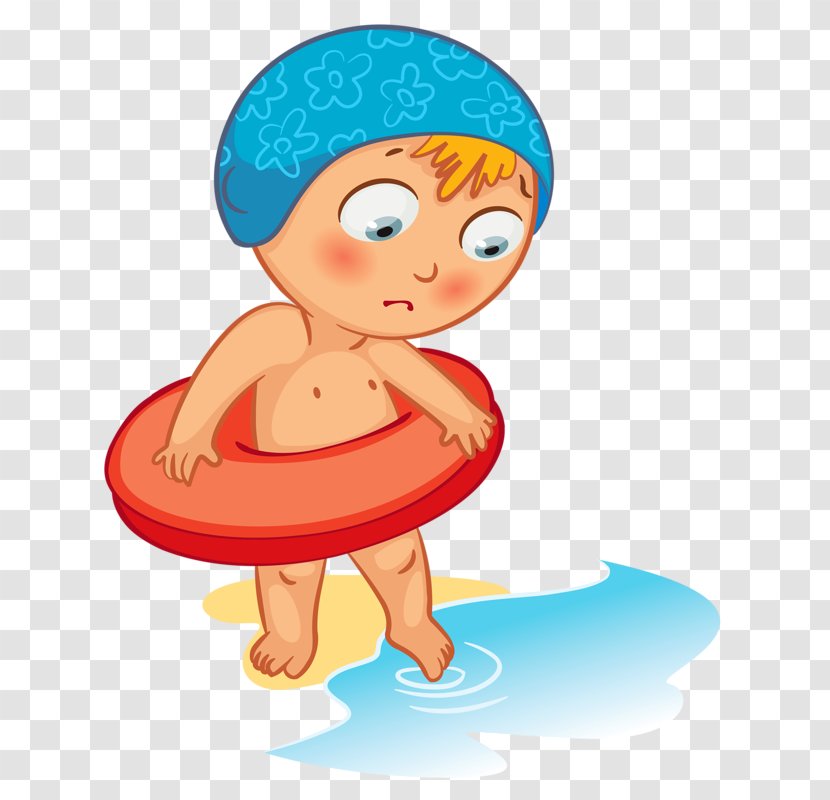 Swimming Child Clip Art - Cartoon - Boy Transparent PNG