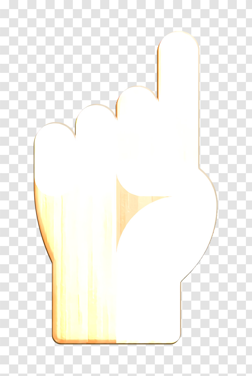 Hand Icon One Icon Hand Gestures Icon Transparent PNG