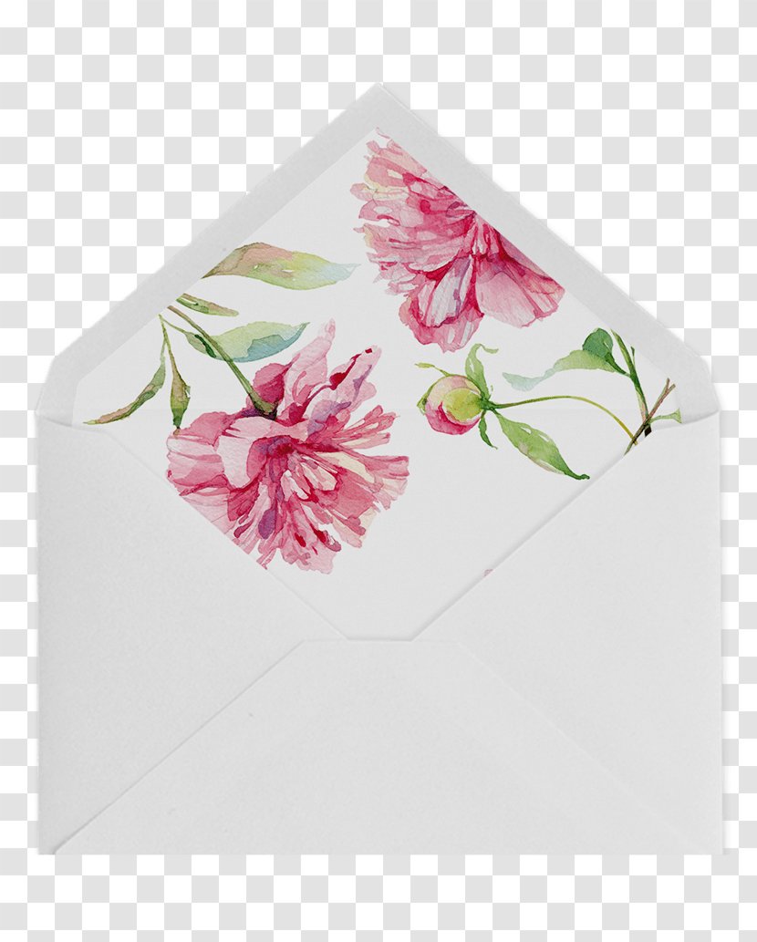 Paper Floral Design Flower Convite Wedding - Post Cards - Acuarela Transparent PNG