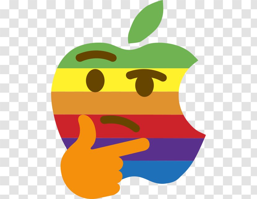 Apple Logo Think Different Clip Art - Organism Transparent PNG