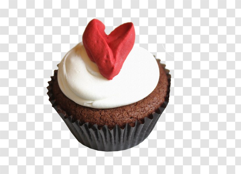 Cupcake Red Velvet Cake Muffin Birthday - Food - Cup Cakes Transparent PNG