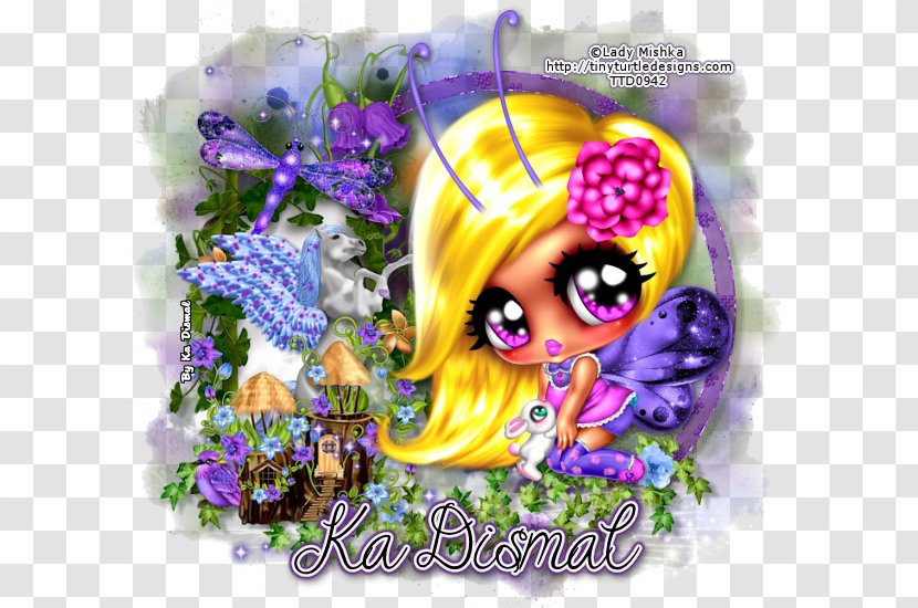 Violet Character Doll Flower - Violaceae Transparent PNG