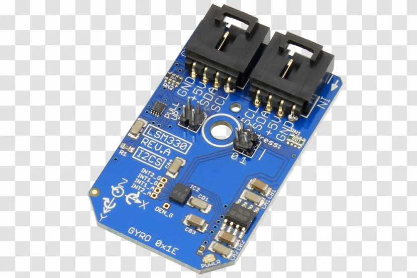 Microcontroller Pressure Sensor I²C Barometer - Network Interface Controller Transparent PNG