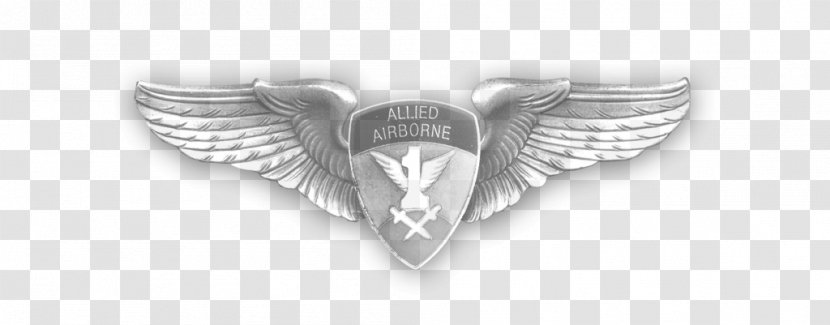 First Allied Airborne Army Forces Logo Computer Servers Font - Wing Transparent PNG