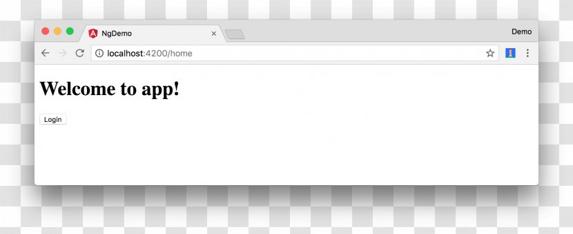 AngularJS JavaScript Computer Single-page Application - Screenshot - Login Button Transparent PNG