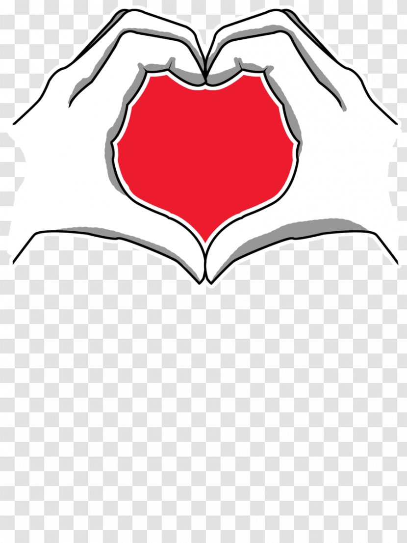 Hand Heart Drawing - Frame Transparent PNG