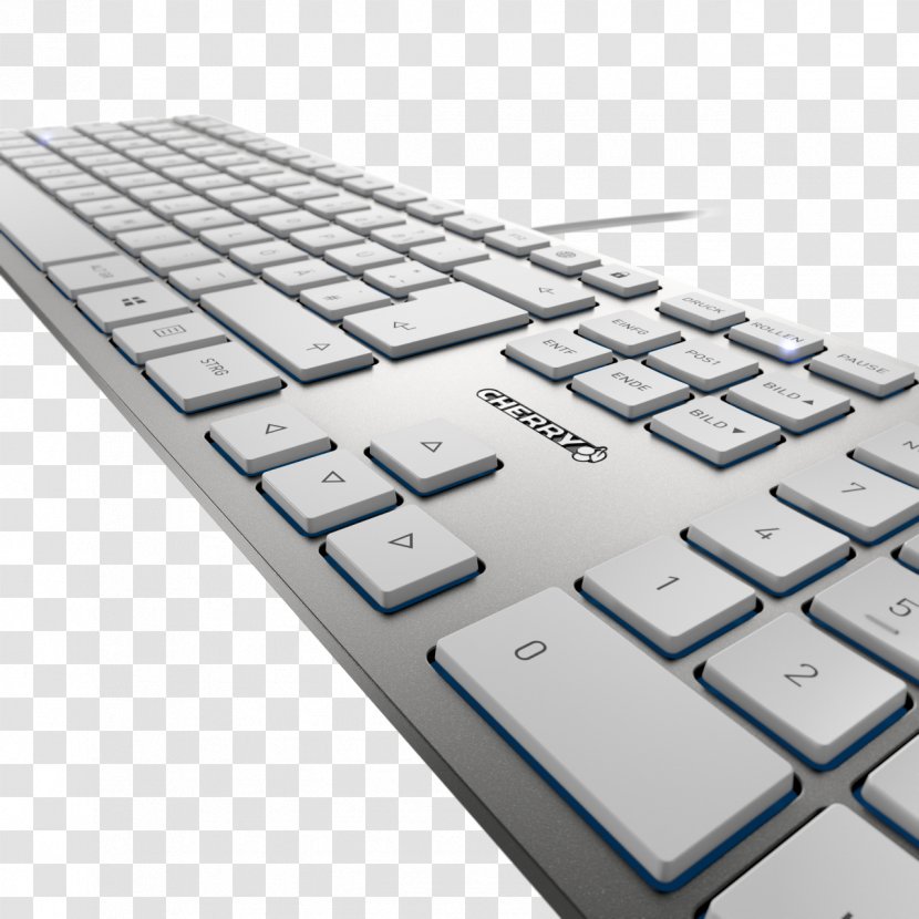 Computer Keyboard Laptop Cherry Electrical Switches Desktop Computers - Typing - Team Transparent PNG