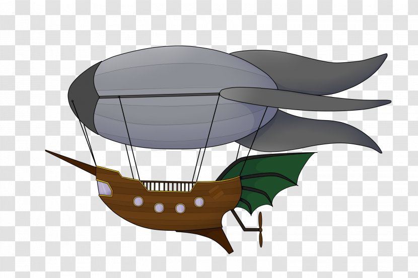 Drawing Cartoon Clip Art Design Airship - Logo Transparent PNG