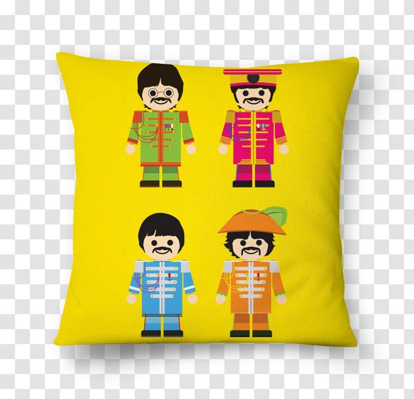 Towel The Beatles Toy Sgt. Pepper's Lonely Hearts Club Band Cushion - Here Comes Sun - 61 Restaurant Posters Transparent PNG