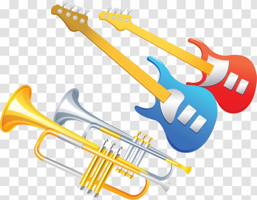 Trumpeter Musical Instrument Tuba - Silhouette - Queen Poster Vector Material Guitar Transparent PNG