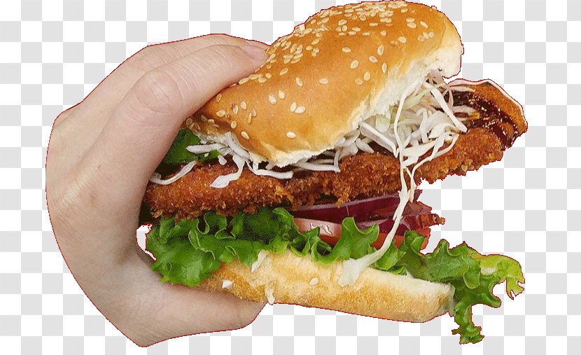 Buffalo Burger Hamburger Cheeseburger Whopper Fast Food - Chicken Katsu Transparent PNG