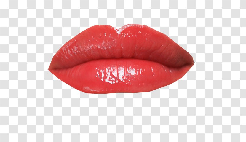Lipstick RED.M - Lip - Dudak Transparent PNG