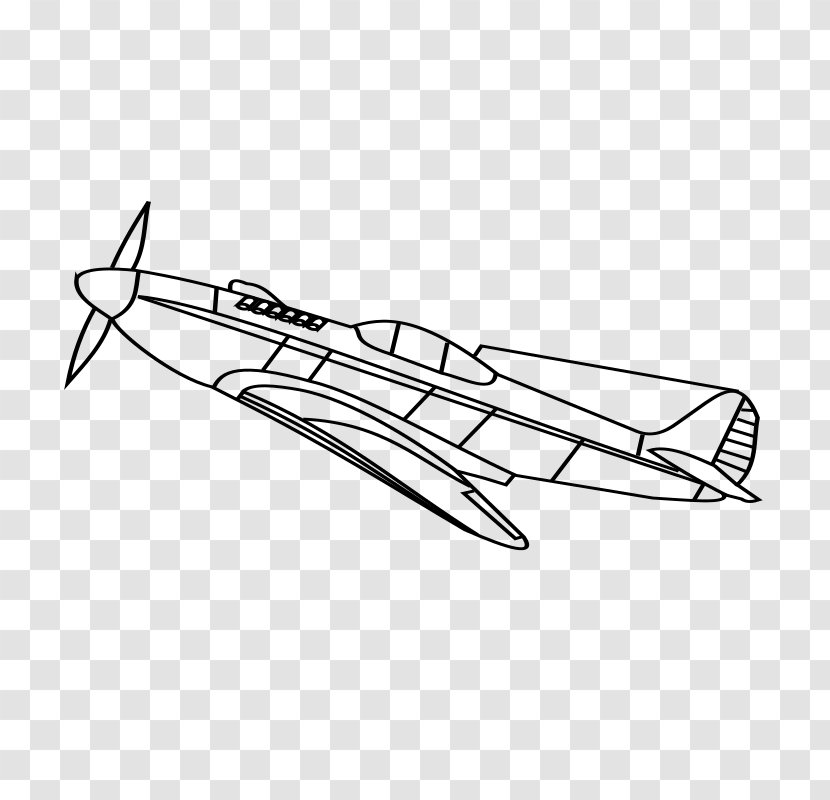 Airplane Fixed-wing Aircraft Second World War Lockheed P-38 Lightning - Fighter Transparent PNG