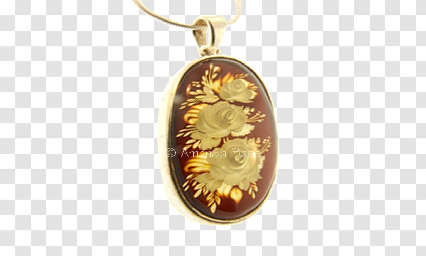 Locket - Fashion Accessory - Amber Stones Transparent PNG