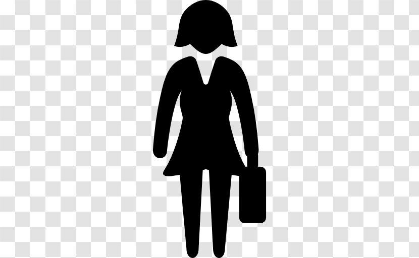 Job Hunting Employment - Silhouette - Working Woman Transparent PNG