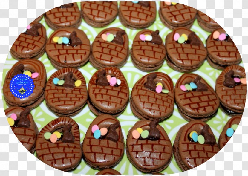 Chocolate Easter Basket Muffin Food Snack - Candy - Macarons Transparent PNG