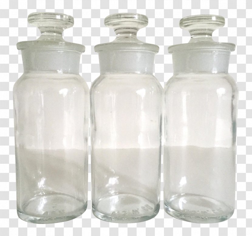 Glass Bottle Plastic Water Bottles Transparent PNG