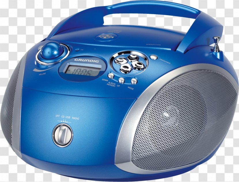 Grundig Radio Rcd 1445 Usb Boombox Compact Disc Transparent PNG