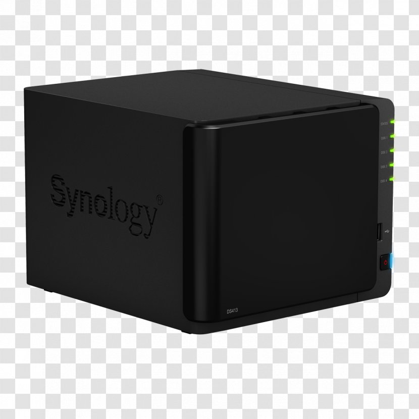 Network Storage Systems Synology Inc. NAS Server Casing DiskStation DS418Play Hard Drives Computer Hardware - Data Device Transparent PNG