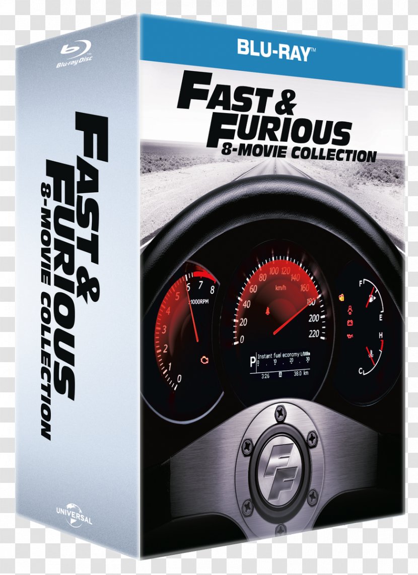 The Fast And Furious Blu-ray Disc Box Set DVD - Gauge - Furiou Transparent PNG