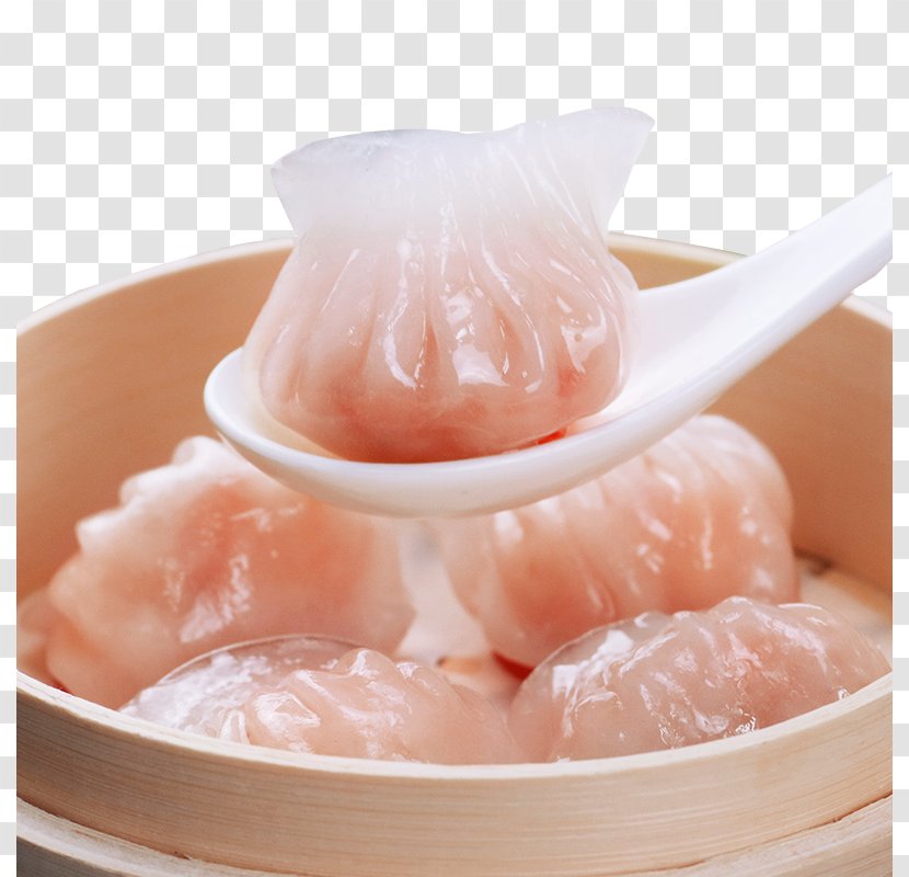 Dim Sum Har Gow Sim Rice Noodle Roll Fun Guo - Wheat - Crystal Shrimp Dumplings Transparent PNG