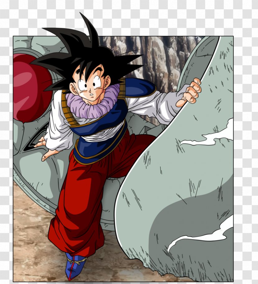Goku Vegeta Videl Bulma Gogeta - Watercolor Transparent PNG