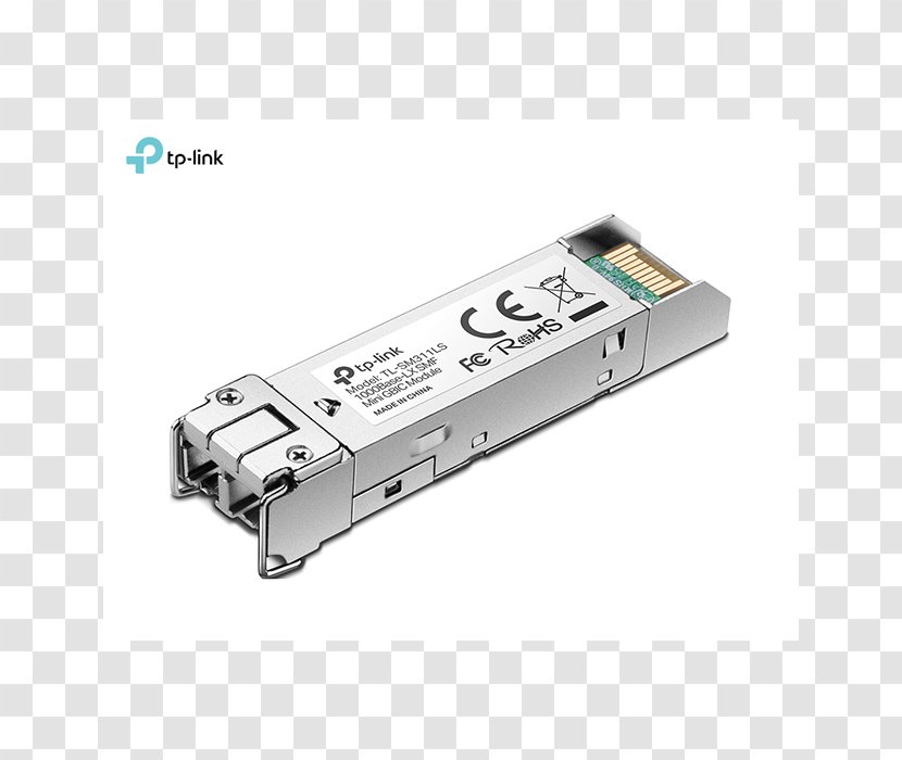 Small Form-factor Pluggable Transceiver Gigabit Interface Converter TP-Link Ethernet Fiber Media - Hardware - Tplink Transparent PNG