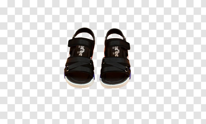 Sandal Shoe - A Pair Of Black Sandals Transparent PNG