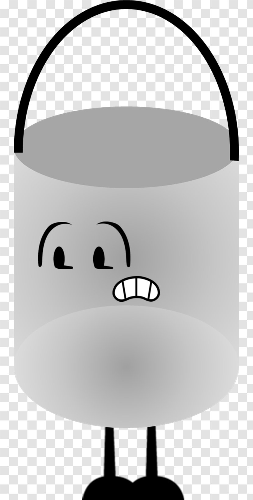 Bucket Monochrome Photography Clip Art - White - Ucket Transparent PNG