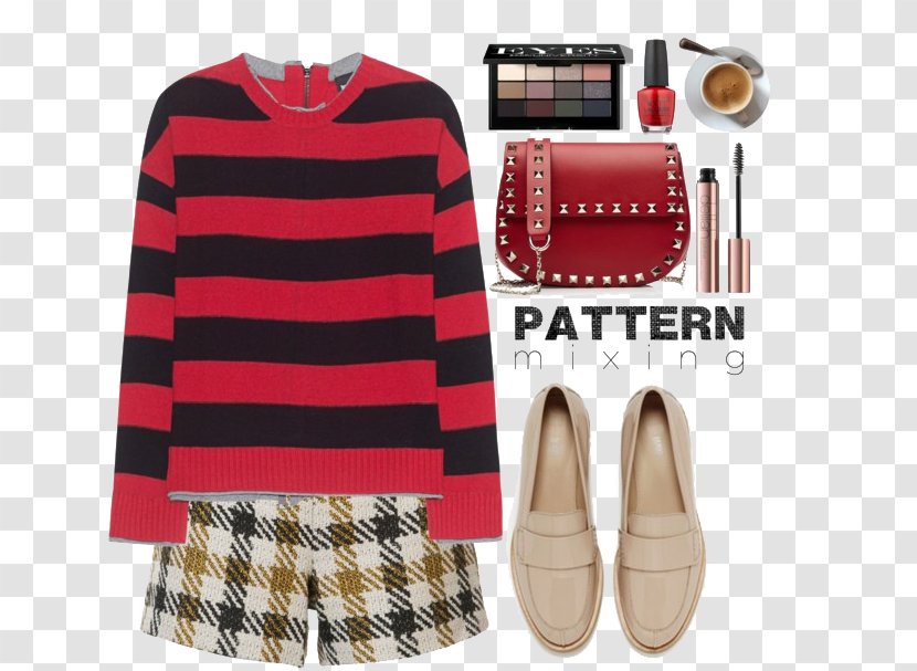 Fashion Leather Bag Valentino SpA Tartan - Red - Sweater And Bags Transparent PNG