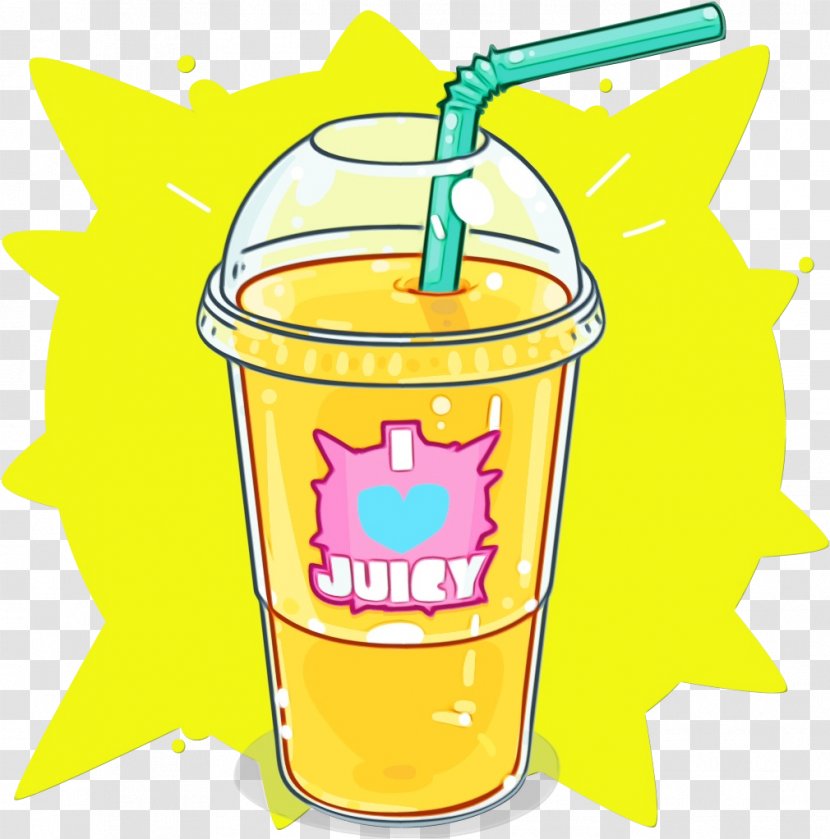 Juice Background - Watercolor - Drink Boutique Hotel Transparent PNG