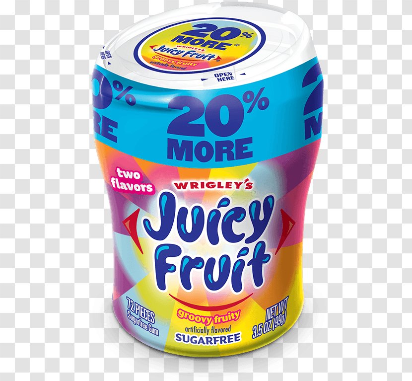 Chewing Gum Juicy Fruit Doublemint - Mouth Transparent PNG