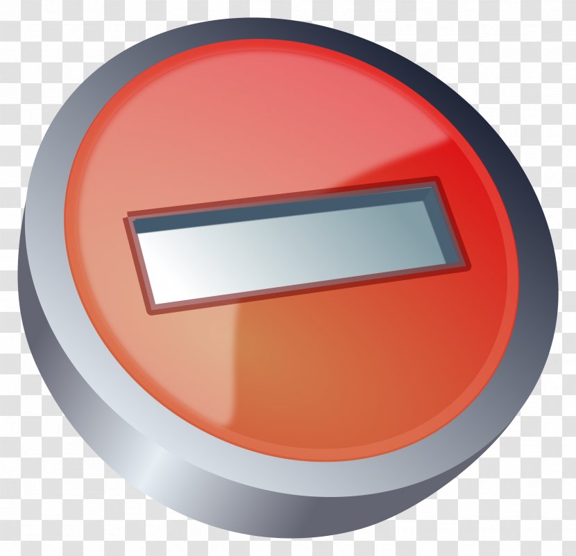 3D Computer Graphics Clip Art - Perspective - Cancel Button Transparent PNG