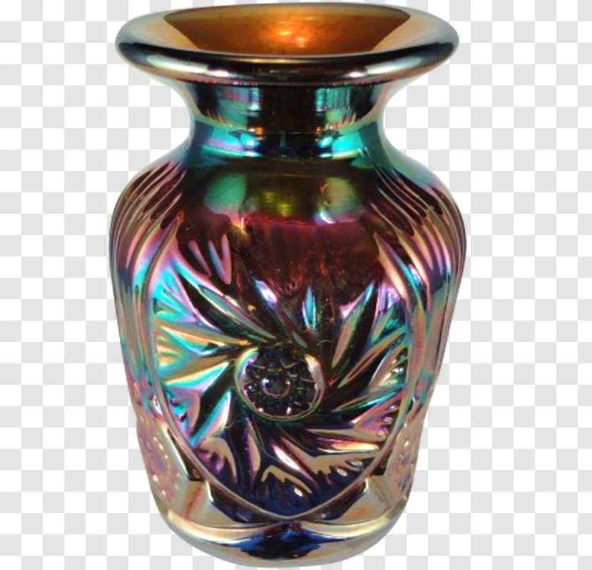Vase Glass Cobalt Blue Urn Transparent PNG