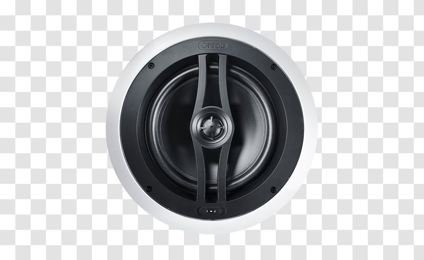 Loudspeaker CANTON IN CEILING 845 WHITE Įmontuojami Garsiakalbiai Canton InCeiling 445 6.5 Camera Lens Audio - Wheel Transparent PNG