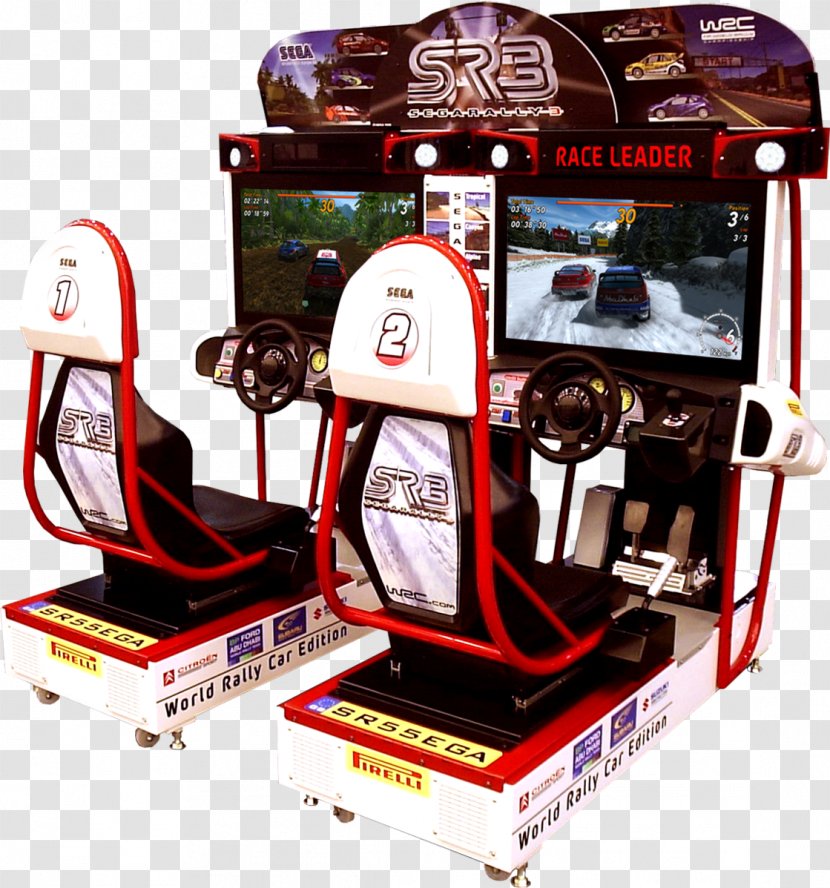 Sega Rally 3 2 Championship Revo Arcade Game - Machine Transparent PNG