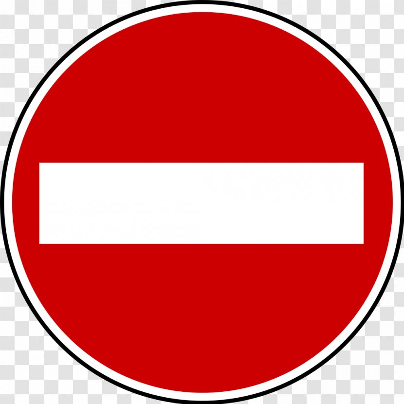 One-way Traffic Road Sign Regulatory - Stop Transparent PNG