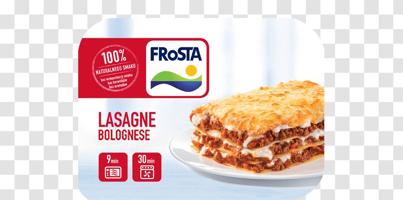 Vegetarian Cuisine Lasagne Bolognese Sauce Pasta Italian - Frosta - Meat Transparent PNG