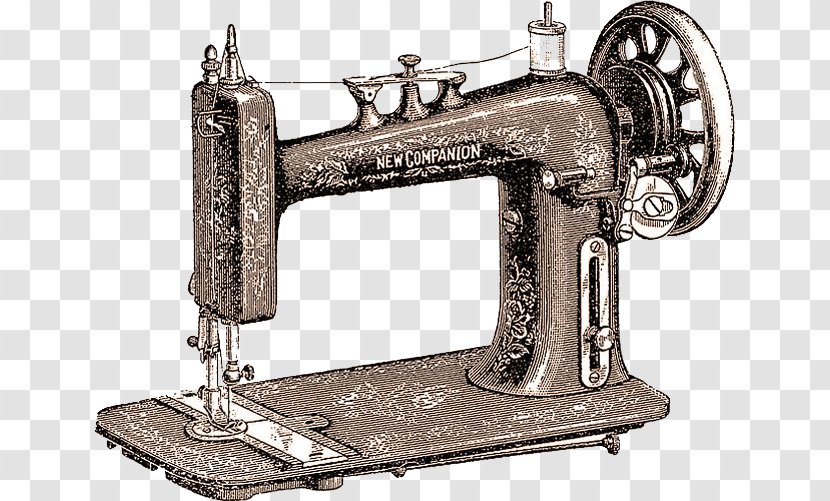 Sewing Machines Treadle Clip Art - Quilting - Machine Transparent PNG
