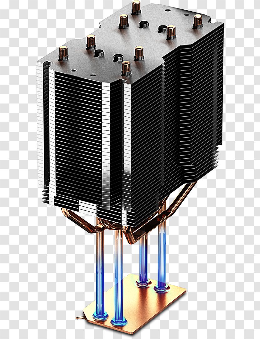 Computer System Cooling Parts Cooler Master MasterAir Maker 8 MAZ-T8PN-418PR-R1 Processor Fan Heat Sink Transparent PNG