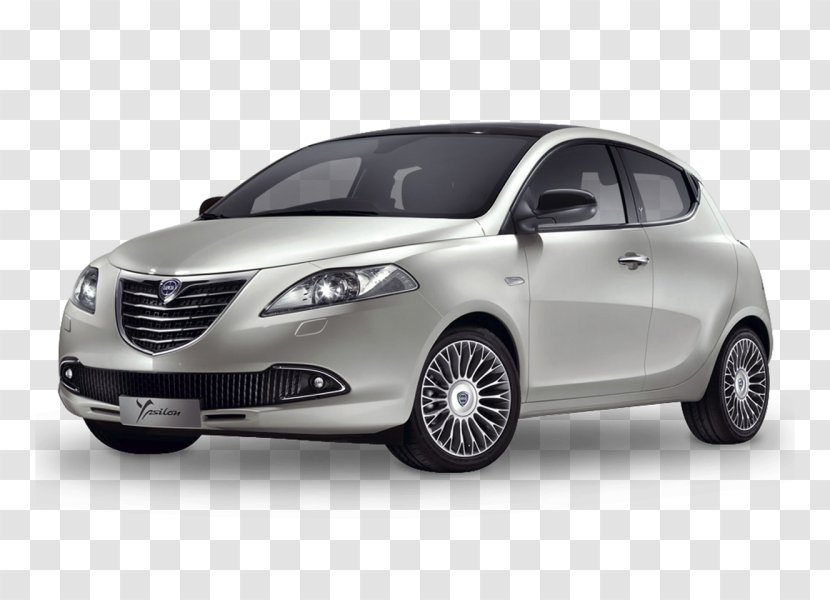 Lancia Ypsilon 1.2 69Cv S&S Gold Car Fiat Punto 500 - Coupe Transparent PNG