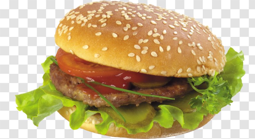 Hamburger McDonald's Big Mac Hot Dog Beef Fast Food - Slider Transparent PNG