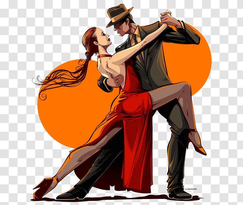 Argentine Tango Dance Milonga - Ballroom - Human Behavior Transparent PNG