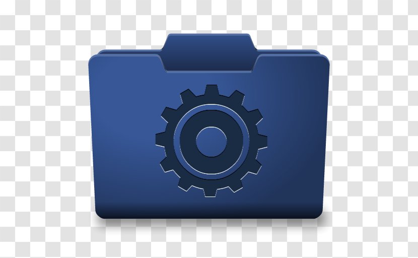 Directory Desktop Wallpaper - Cobalt Blue - Options Icons Download Transparent PNG