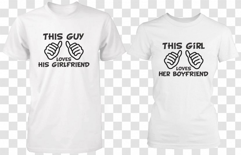 T-shirt Clothing Top Couple - Boyfriend - Boy Friend Transparent PNG