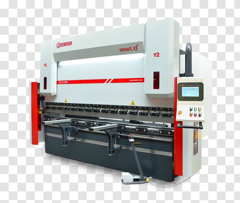 Press Brake Computer Numerical Control Hydraulic Machinery - Machine Tool Transparent PNG