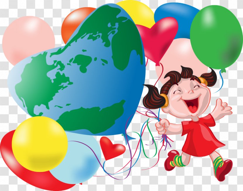 Child Drawing Balloon Graphic Arts - Frame - Vector Balloons Happy Children Transparent PNG